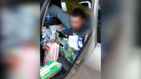 Un ucrainean de 37 de ani a fost prins în timp ce încerca să treacă graniţa într-o cutie de jucării
